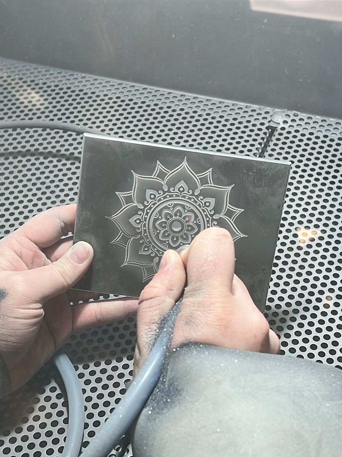 blazer black film for diode laser engraving on glass