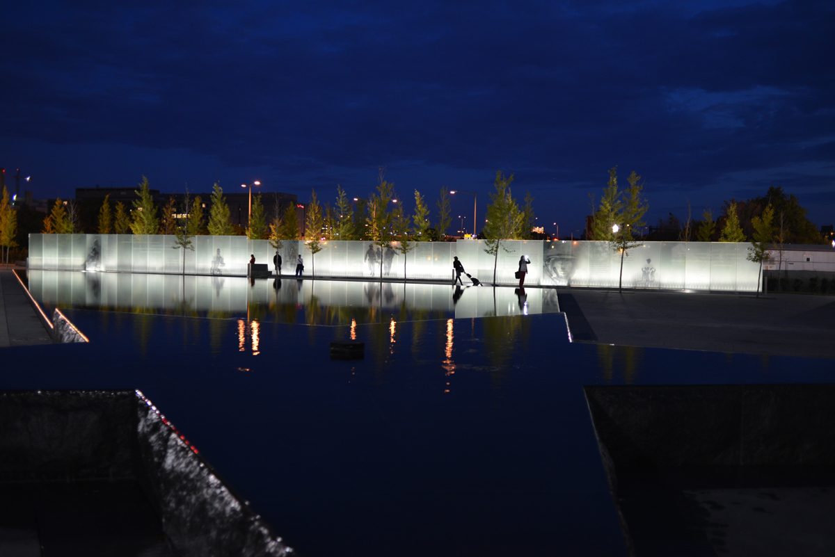 moon shadow glass veterans memorial