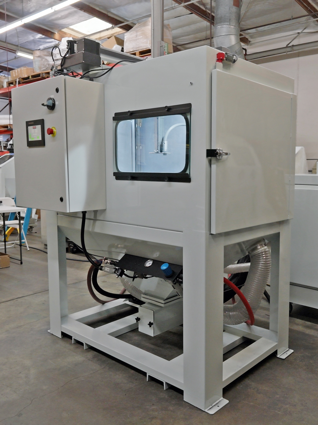 crystalblast nexus auto sandblaster for ADA signs