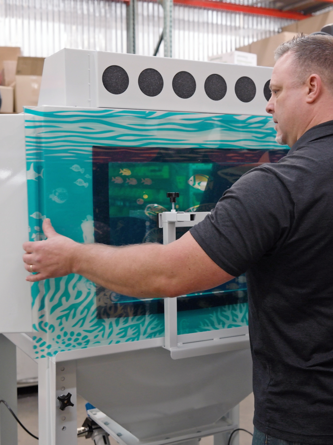 crystalblast elite extended for large sign panels