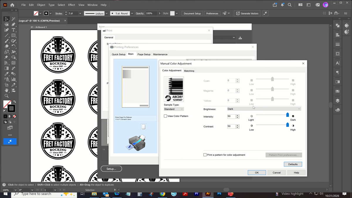 adjust artwork when making photoresist stencils adjust artwork when making photoresist stencils
