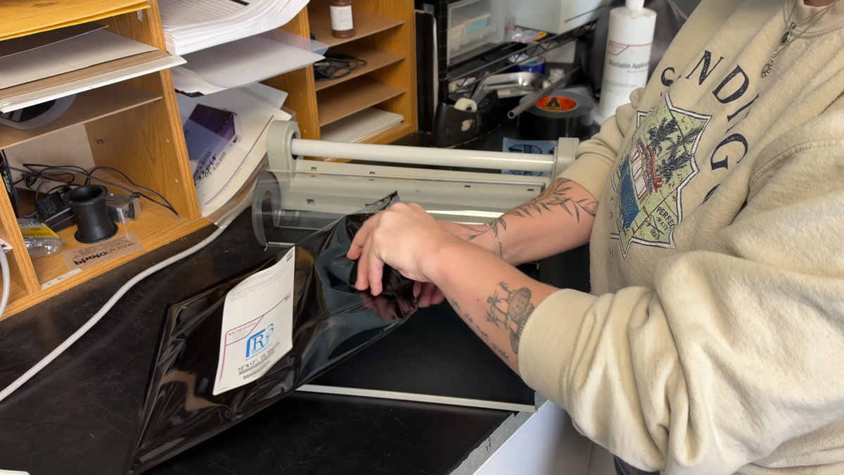 protect film from light when making photoresist stencils protect film from light when making photoresist stencils