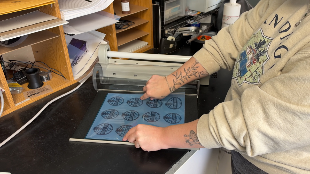 layer film and artwork when making photoresist stencils layer film and artwork when making photoresist stencils